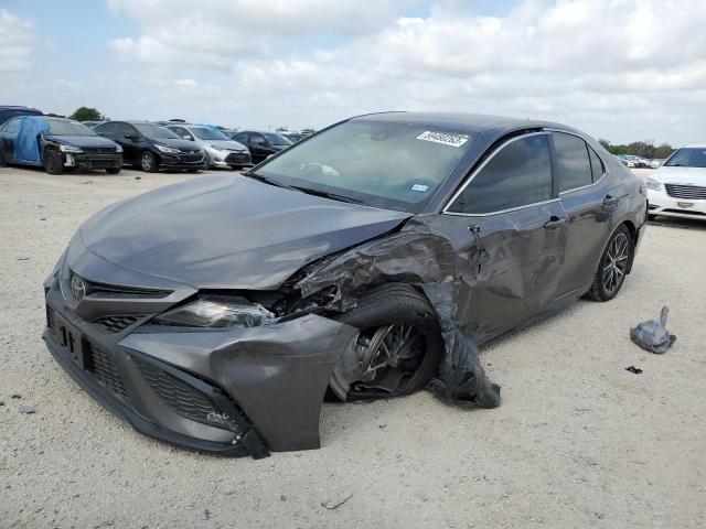 4T1G11AK8PU783326 - 2023 TOYOTA CAMRY SE NIGHT SHADE GRAY photo 1