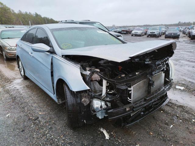 5NPEB4AC2EH868057 - 2014 HYUNDAI SONATA GLS GRAY photo 1