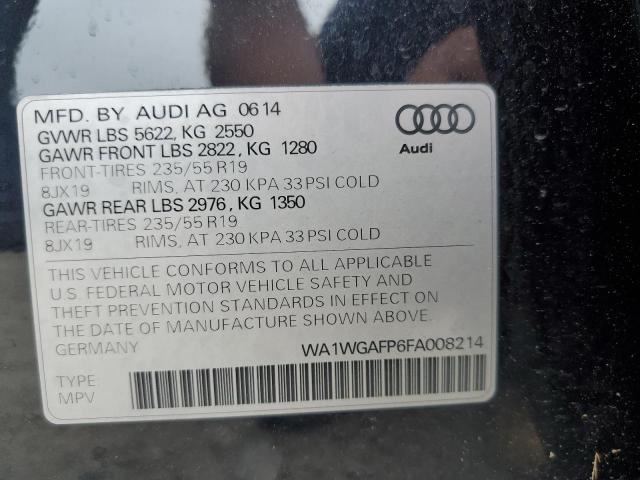 WA1WGAFP6FA008214 - 2015 AUDI Q5 PRESTIGE BLUE photo 13