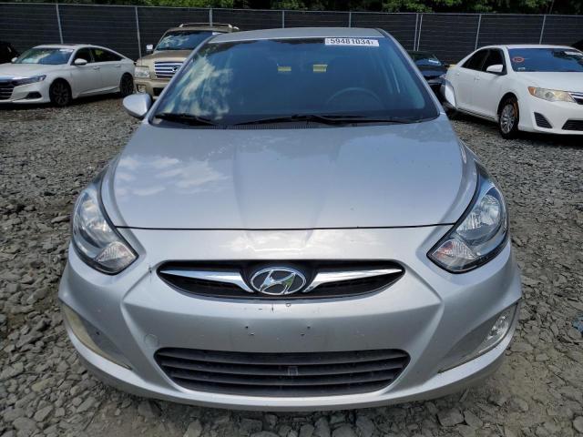 KMHCU5AE4CU028885 - 2012 HYUNDAI ACCENT GLS SILVER photo 5