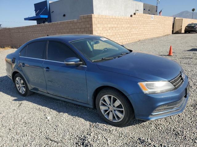 3VWD17AJ8FM243069 - 2015 VOLKSWAGEN JETTA SE BLUE photo 4