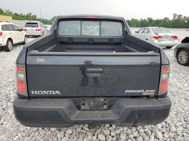 5FPYK1F20CB451650 - 2012 HONDA RIDGELINE RT BLACK photo 6