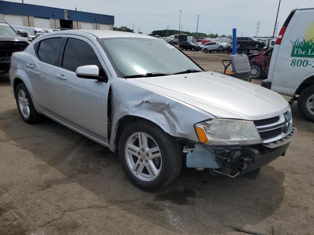 1C3CDZCB2CN211621 - 2012 DODGE AVENGER SXT SILVER photo 4