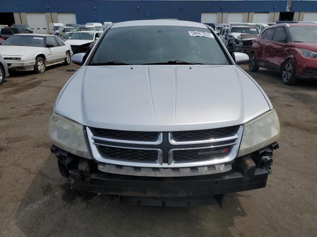 1C3CDZCB2CN211621 - 2012 DODGE AVENGER SXT SILVER photo 5