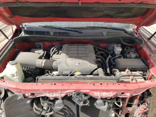 5TFHW5F16EX393645 - 2014 TOYOTA TUNDRA CREWMAX LIMITED RED photo 11