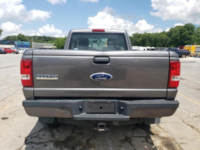 1FTLR4FE1BPA42510 - 2011 FORD RANGER SUPER CAB GRAY photo 6