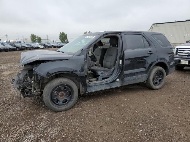 1FM5K8AR8HGC72421 - 2017 FORD EXPLORER POLICE INTERCEPTOR BLACK photo 1