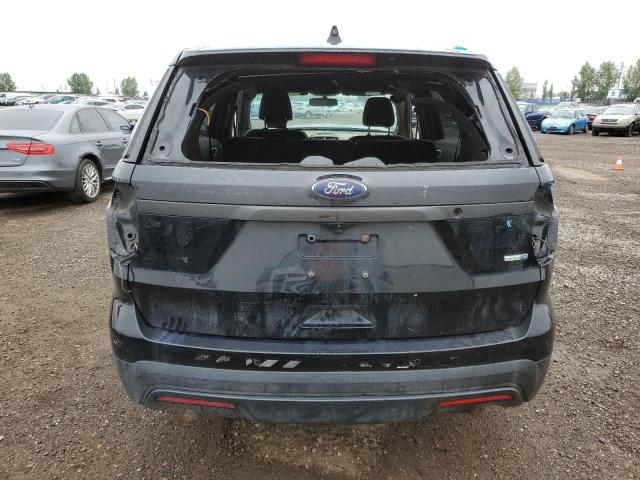 1FM5K8AR8HGC72421 - 2017 FORD EXPLORER POLICE INTERCEPTOR BLACK photo 6