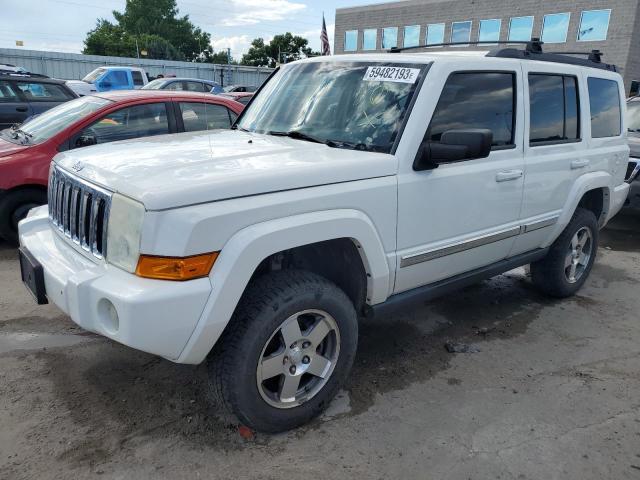 1J4RG4GK9AC130435 - 2010 JEEP COMMANDER SPORT WHITE photo 1