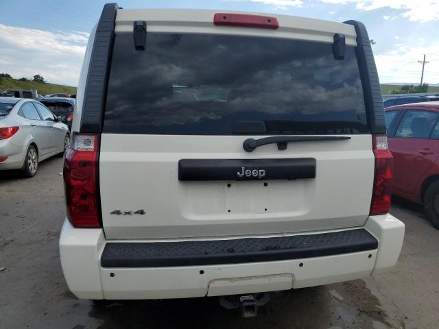 1J4RG4GK9AC130435 - 2010 JEEP COMMANDER SPORT თეთრი ფოტო 6