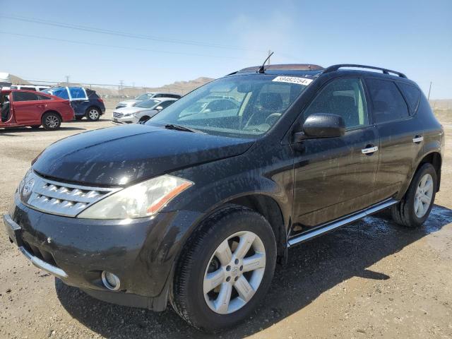 JN8AZ08W46W551223 - 2006 NISSAN MURANO SL BLACK photo 1