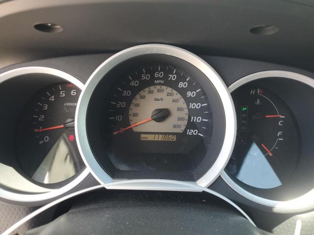 3TMJU4GNXAM108027 - 2010 TOYOTA TACOMA DOUBLE CAB PRERUNNER GRAY photo 9