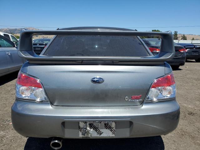 JF1GD76647L507151 - 2007 SUBARU IMPREZA WRX STI SILVER photo 6