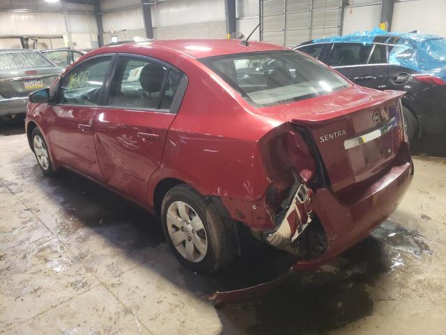 3N1AB6AP9CL631465 - 2012 NISSAN SENTRA 2.0 RED photo 3