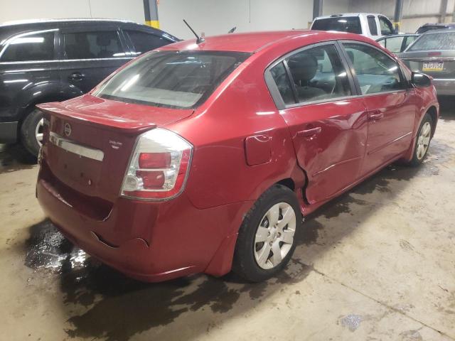 3N1AB6AP9CL631465 - 2012 NISSAN SENTRA 2.0 RED photo 4