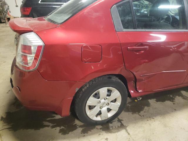 3N1AB6AP9CL631465 - 2012 NISSAN SENTRA 2.0 RED photo 9