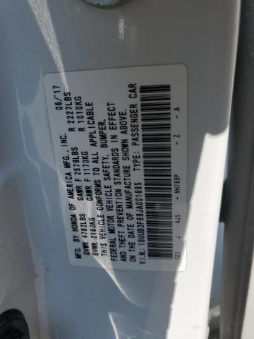 19UUB3F69JA001895 - 2018 ACURA TLX TECH+A WHITE photo 12