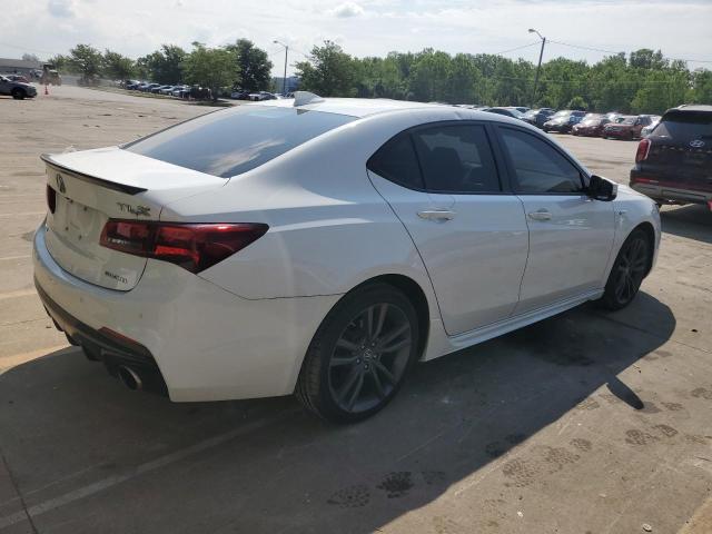 19UUB3F69JA001895 - 2018 ACURA TLX TECH+A WHITE photo 3