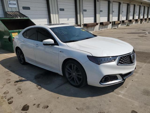 19UUB3F69JA001895 - 2018 ACURA TLX TECH+A WHITE photo 4