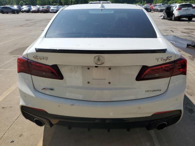 19UUB3F69JA001895 - 2018 ACURA TLX TECH+A WHITE photo 6