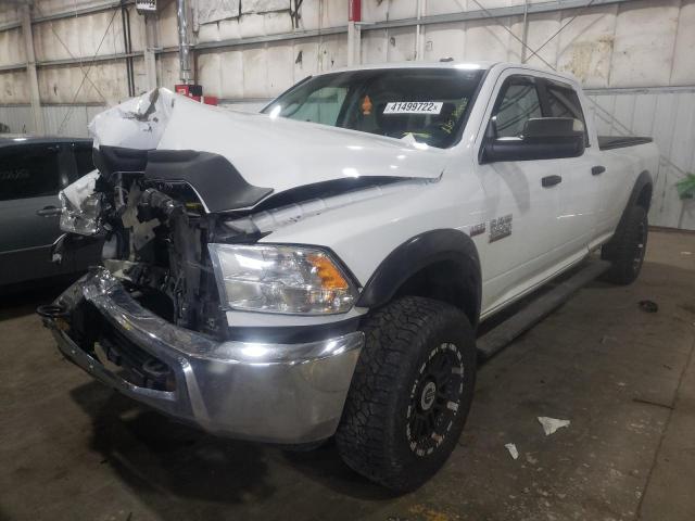 3C6UR5JJ7EG222217 - 2014 RAM 2500 SLT WHITE photo 2