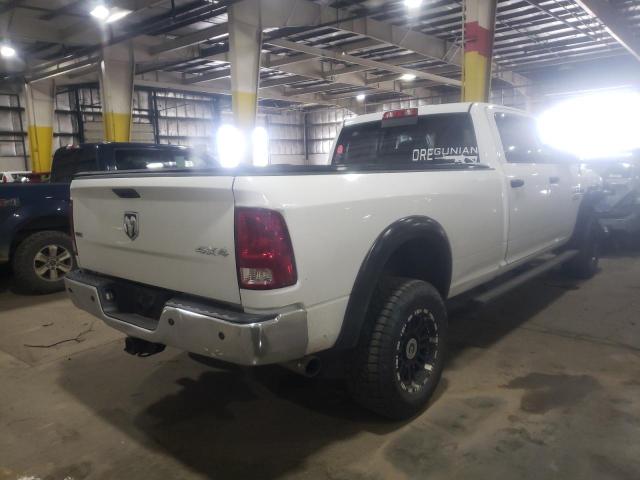 3C6UR5JJ7EG222217 - 2014 RAM 2500 SLT WHITE photo 4