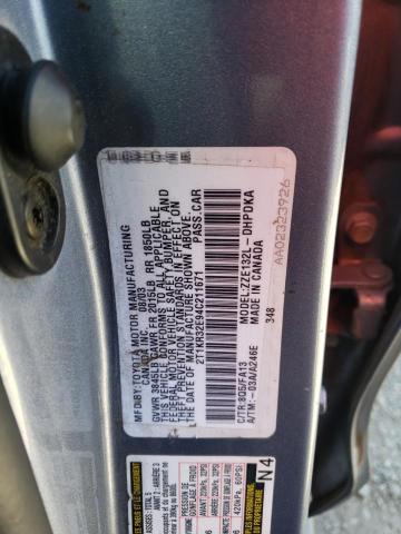 2T1KR32E94C211671 - 2004 TOYOTA COROLLA MA XR BLUE photo 12