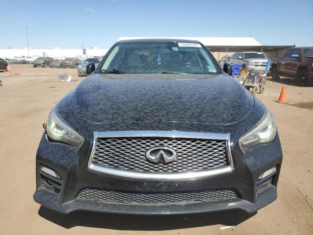 JN1BV7ARXEM698698 - 2014 INFINITI Q50 BASE BLACK photo 5