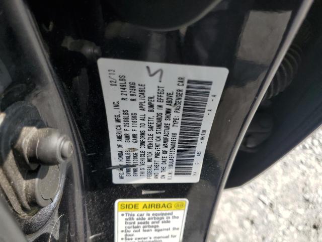 19UUA8F55DA009648 - 2013 ACURA TL TECH GRAY photo 12