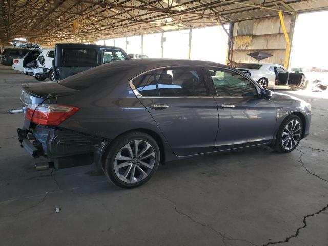 1HGCR3F8XDA033543 - 2013 HONDA ACCORD EXL GRAY photo 3