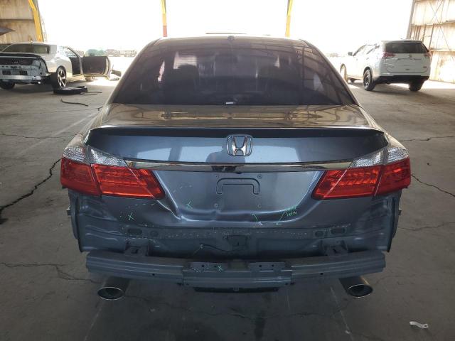 1HGCR3F8XDA033543 - 2013 HONDA ACCORD EXL GRAY photo 6