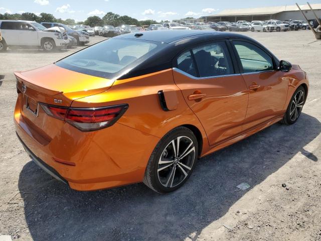 3N1AB8DV6PY249506 - 2023 NISSAN SENTRA SR ORANGE photo 3