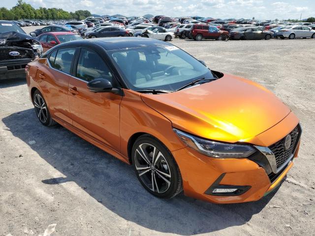 3N1AB8DV6PY249506 - 2023 NISSAN SENTRA SR ORANGE photo 4