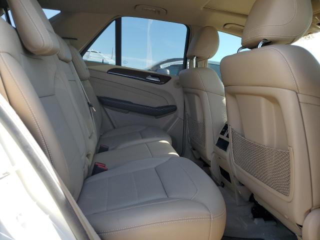4JGDA5HB1DA172678 - 2013 MERCEDES-BENZ ML 350 4MATIC WHITE photo 10
