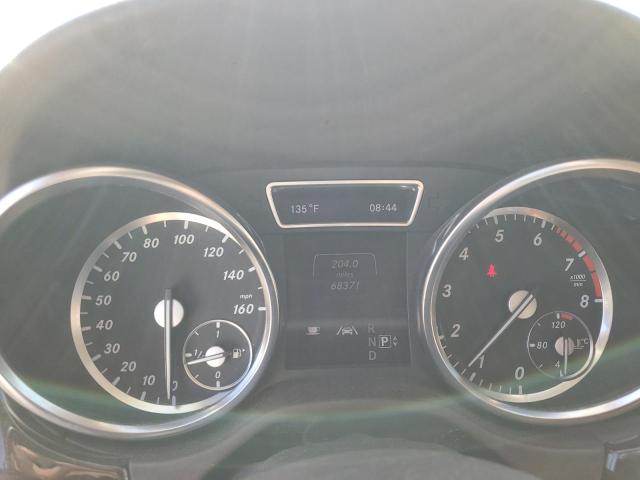 4JGDA5HB1DA172678 - 2013 MERCEDES-BENZ ML 350 4MATIC WHITE photo 9