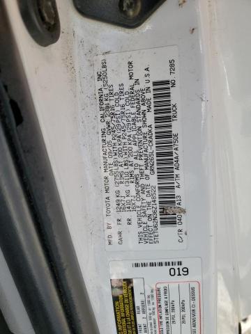 5TETU62N36Z148522 - 2006 TOYOTA TACOMA PRERUNNER ACCESS CAB WHITE photo 13