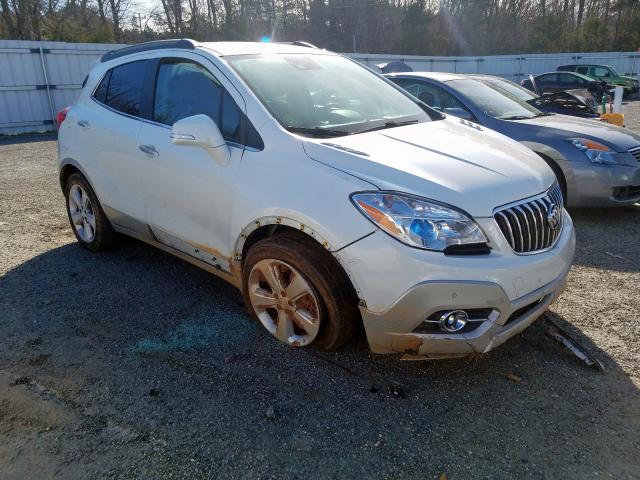 KL4CJDSB0GB542644 - 2016 BUICK ENCORE PREMIUM WHITE photo 1