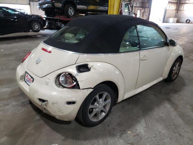 3VWBM31Y65M311629 - 2005 VOLKSWAGEN NEW BEETLE GL 奶油色 照片 4