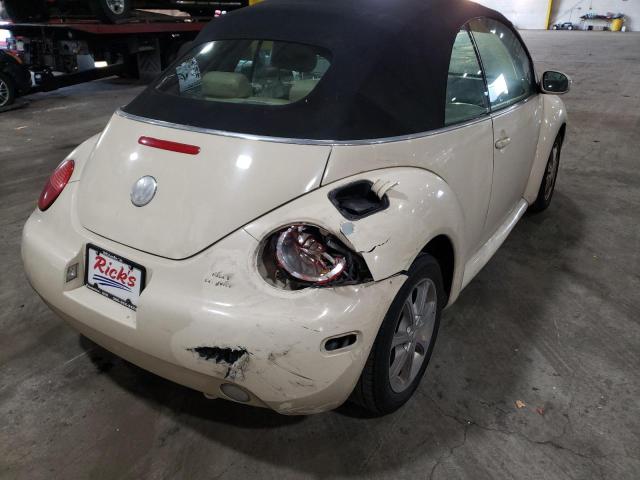 3VWBM31Y65M311629 - 2005 VOLKSWAGEN NEW BEETLE GL 奶油色 照片 9