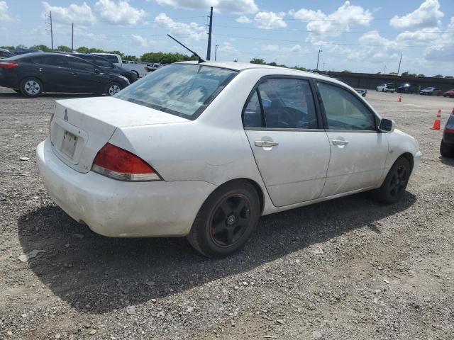 JA3AJ26E75U016517 - 2005 MITSUBISHI LANCER ES WHITE photo 3