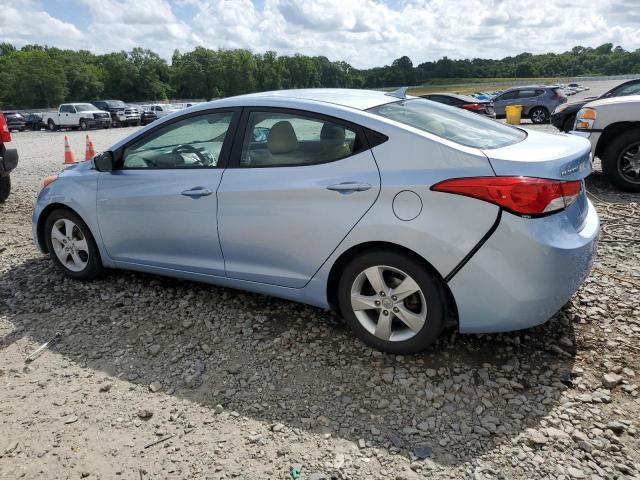 KMHDH4AE7BU149279 - 2011 HYUNDAI ELANTRA GLS BLUE photo 2