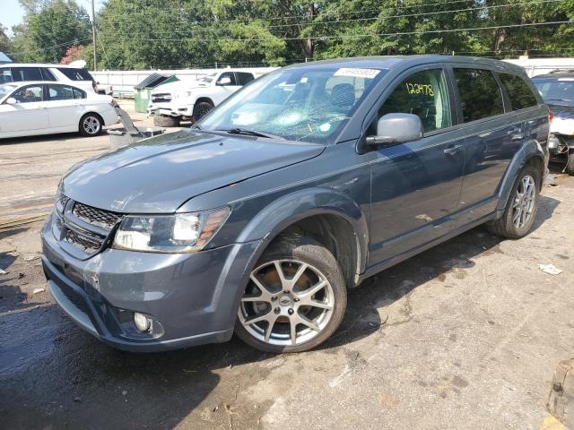 3C4PDCEG8JT472896 - 2018 DODGE JOURNEY GT GRAY photo 1