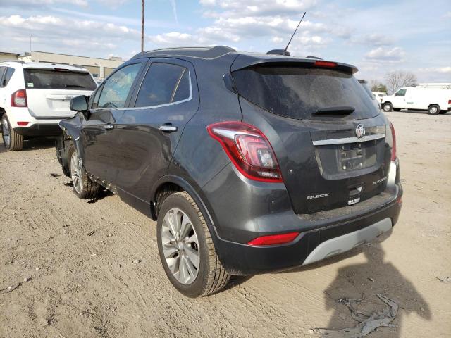 KL4CJBSB9HB001534 - 2017 BUICK ENCORE PREFERRED II BLACK photo 3