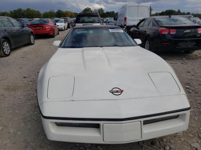 1G1YY0787F5109955 - 1985 CHEVROLET CORVETTE WHITE photo 9