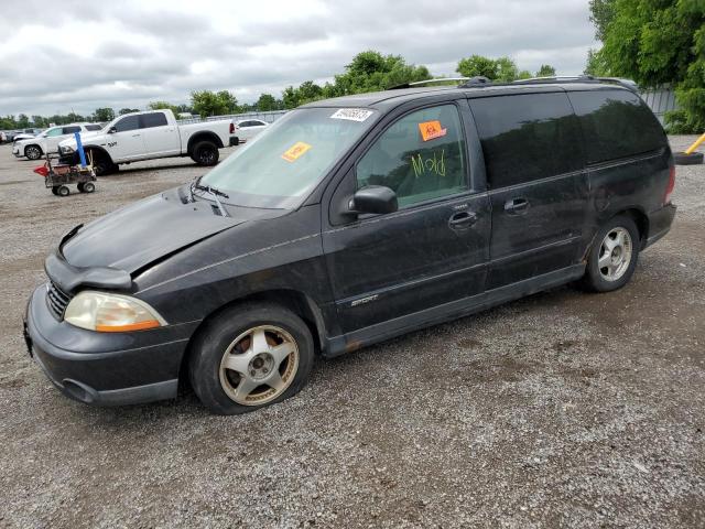 2FMZA57433BA70729 - 2003 FORD WINDSTAR SPORT BLACK photo 1