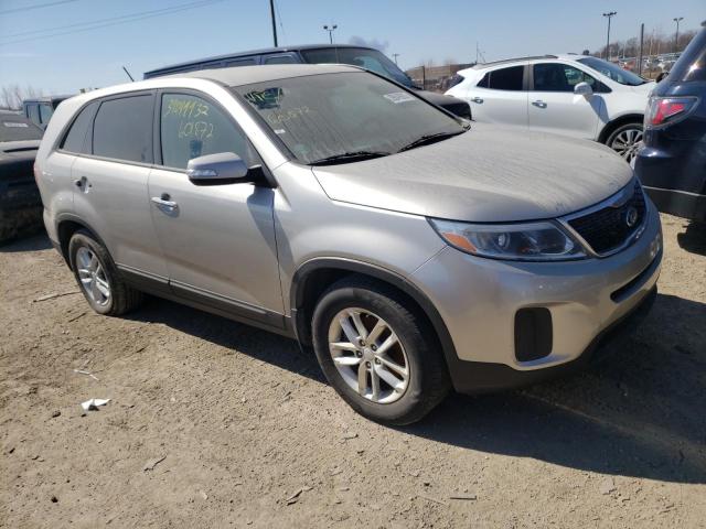 5XYKT3A64FG601872 - 2015 KIA SORENTO LX BEIGE photo 1