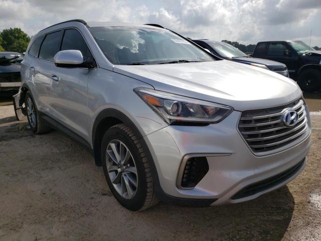 KM8SM4HF6HU244930 - 2017 HYUNDAI SANTA FE SE SILVER photo 4