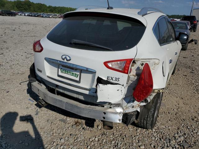 JNKAJ09E58M304458 - 2008 INFINITI EX35 BASE WHITE photo 9