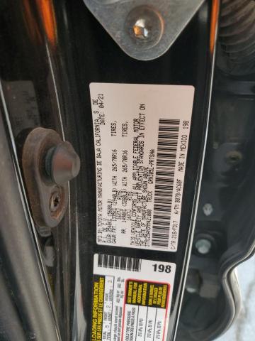 3TMCZ5AN3MM421000 - 2021 TOYOTA TACOMA DOUBLE CAB შავი ფოტო 12