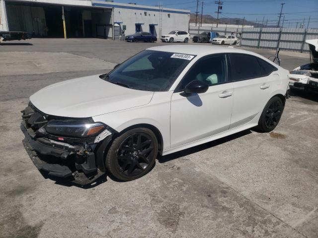 2HGFE2F57NH588123 - 2022 HONDA CIVIC SPORT 白色 照片 1